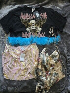3 For $10 Crop Tops. Mixed Tops Bundle